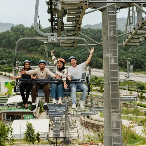 Skyline Luge Kuala Lumpur: 3 bajadas en luge + Skyride