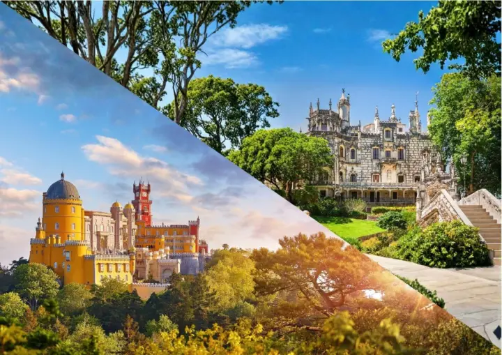 Tour de día completo por Sintra: entradas para los palacios da Pena y da Regaleira