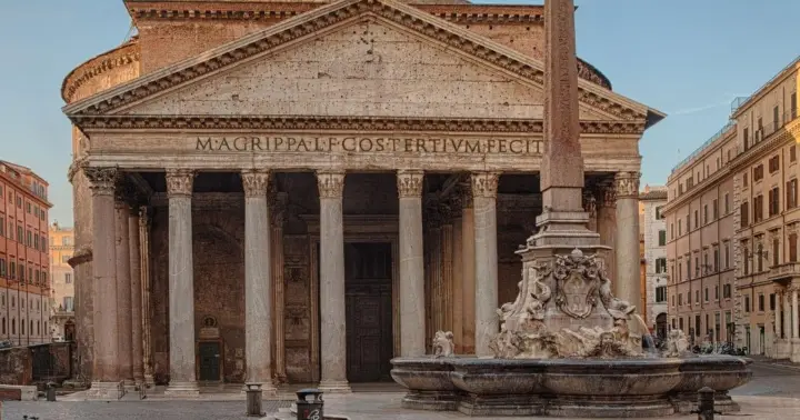 Roma: Panteón, Roma antigua y barroco con ticket de entrada