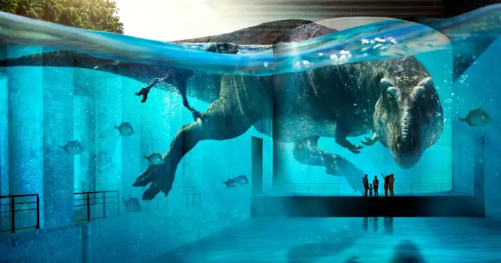 Burdeos: Bassins des Lumières Entrada Dinosaurios