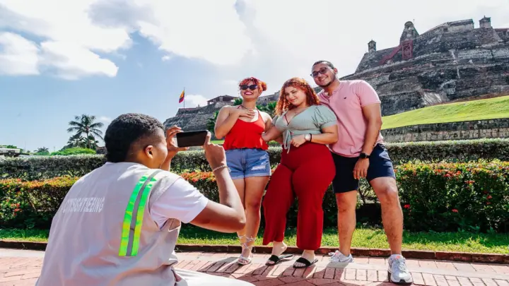 Cartagena: Selfie guiado y visita a pie con cata de cervezas