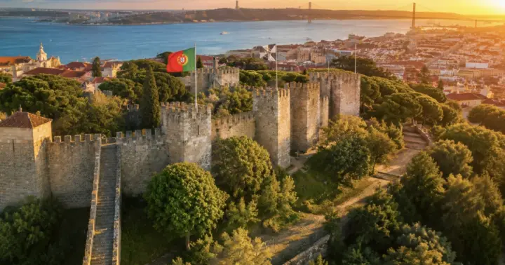Entrada sin cola en la taquilla al castillo de San Jorge y audioguía