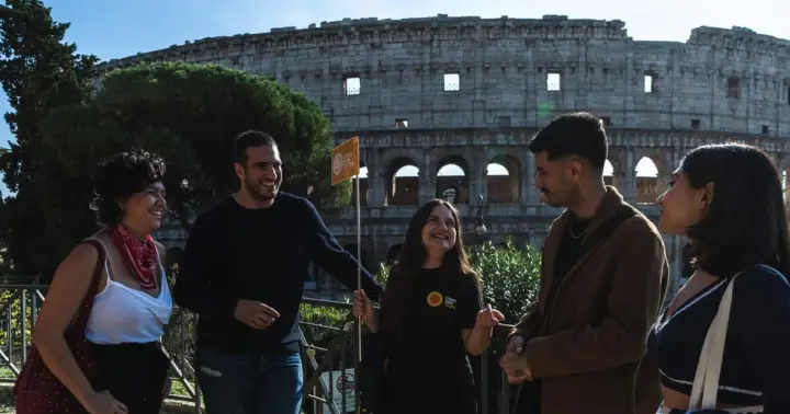 Roma: tour en grupo por el Coliseo, el Foro Romano y el monte Palatino
