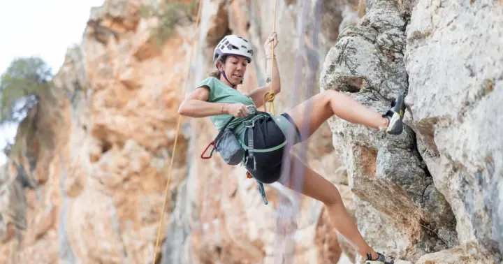 El Chorro: Bautismo escalada en alrededores Caminito del Rey