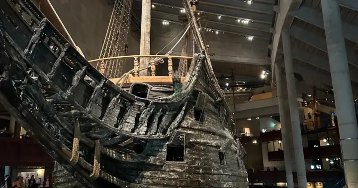 Estocolmo: tour por el Museo Vasa con ticket de entrada y guía