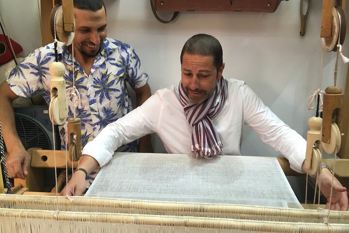 En la piel de un tejedor