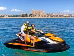 Tour en moto de agua por la bahía de Palma
