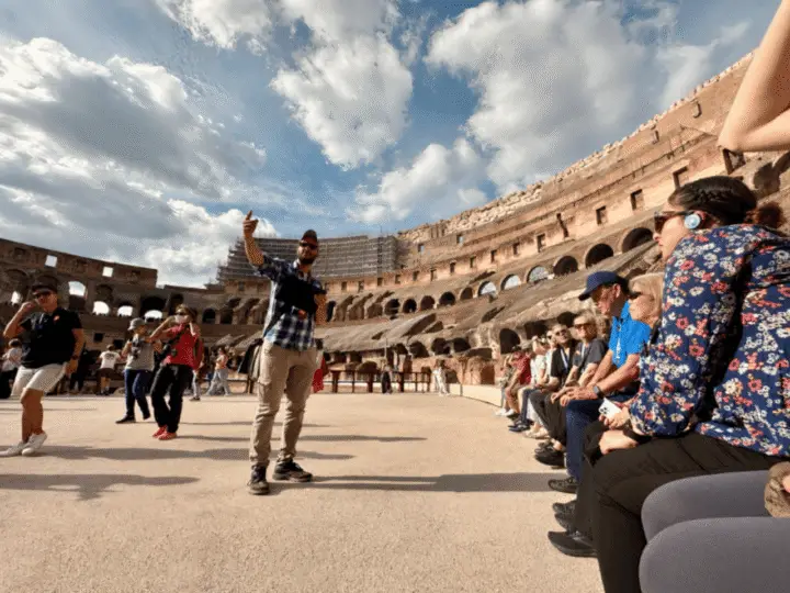 Roma: Visita a la Arena del Coliseo, Foro Romano y Palatino