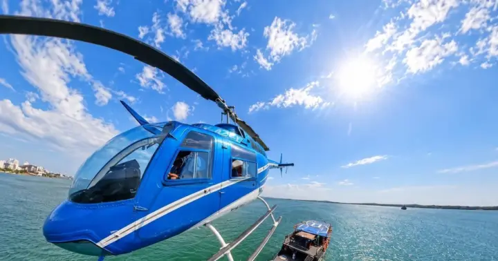 Cartagena desde el Mar y el Aire: Barco + Helicóptero
