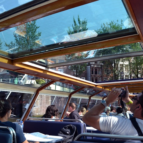 Amsterdam: Blue Boat Canal Cruise