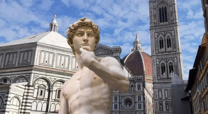 Florencia: entrada de acceso rápido a la Academia y la catedral + libro electrónico