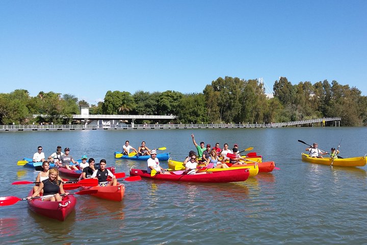 Excursión en kayak de 2,5 horas en Sevilla en el río Guadalquivir
