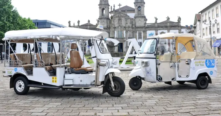 Braga: Tour de la ciudad en Tuk Tuk