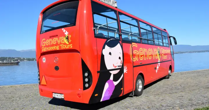 Ginebra: Tour en autobús turístico y minitren panorámico