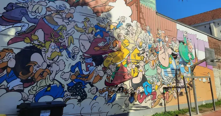 Recorrido a pie por Bruselas Cómic