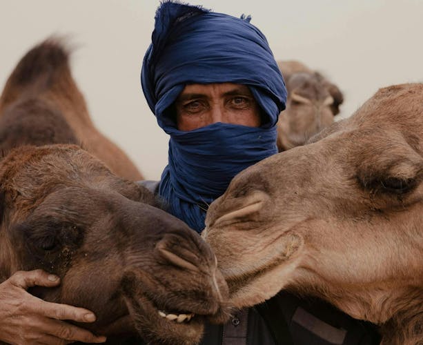 Experiencia en el desierto de Agafay con cena, paseo en camello y paseo en quad.