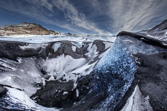 Caminata de 3 horas por el glaciar Sólheimajökull