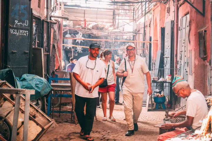 Marrakech: tour guiado por la medina, zocos, artesanos y té de menta