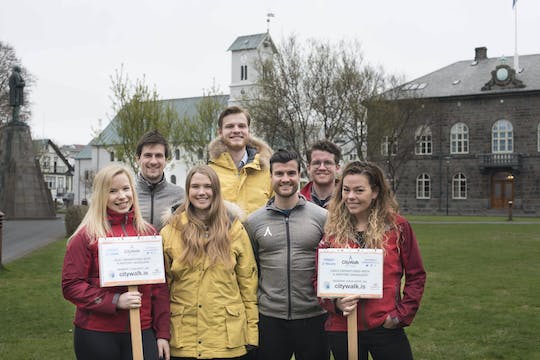 Tour privado a pie por la ciudad de Reykjavik