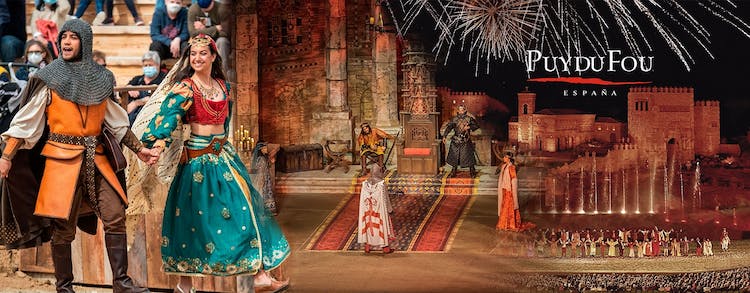 Espectáculo Puy du Fou España y Sueño de Toledo con traslado desde Toledo