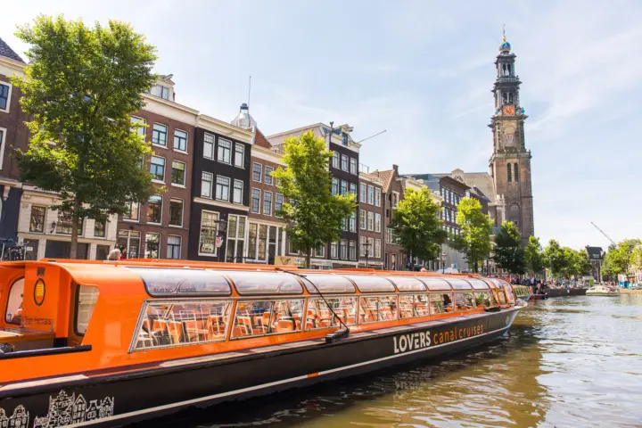 Ámsterdam: paseo por el canal desde la Casa de Ana Frank, el Rijksmuseum o la Estación Central