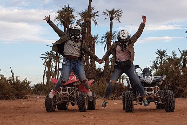 1/2 día: Excursión en quad por el palmeral de Marrakech