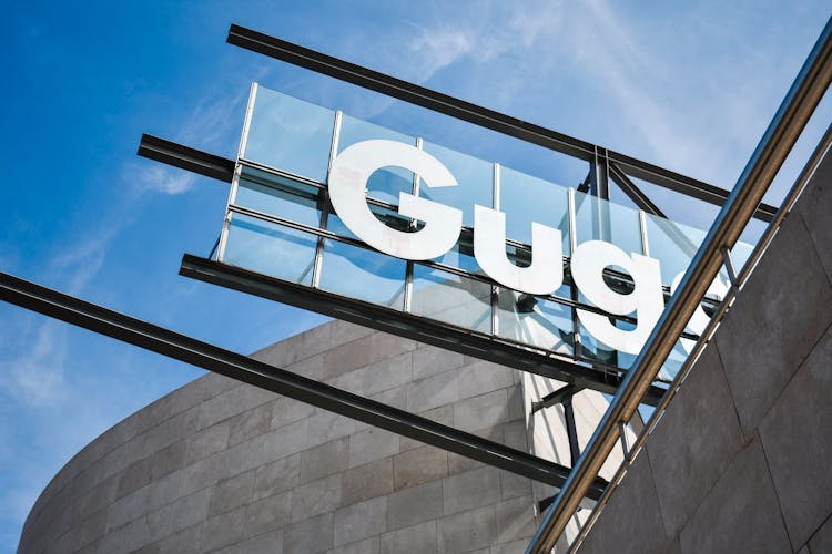 Entrada al Museo Guggenheim de Bilbao