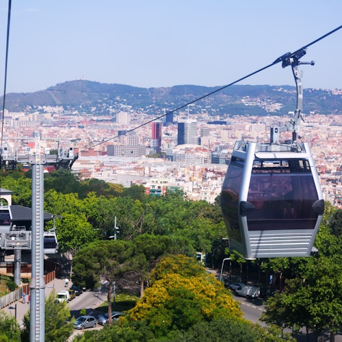 Teleférico de Montjuïc: Ticket de ida y vuelta