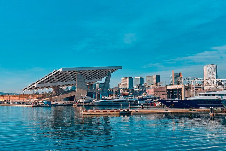 Electric bike tour through parks and beaches in Barcelona
