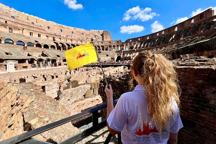 Coliseo, Foro Romano y Colina Palatina con Audioguía + Arena Opt