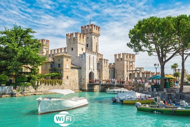 Desde Milán: Excursión a Verona, Sirmione y el lago de Garda con crucero en barco