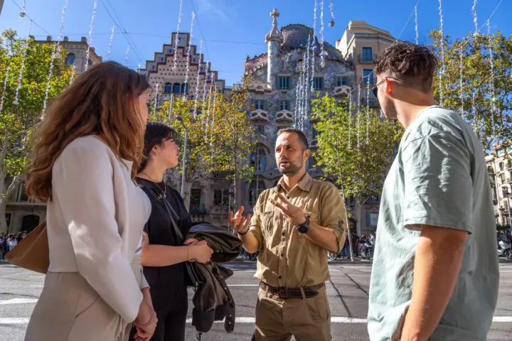 Gaudí y el modernismo catalán: tour a pie privado