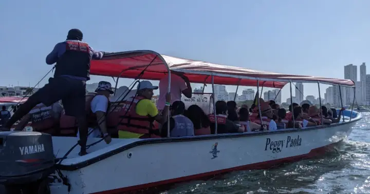 Cartagena: Traslado en barco desde y hacia los hoteles de Isla Grande