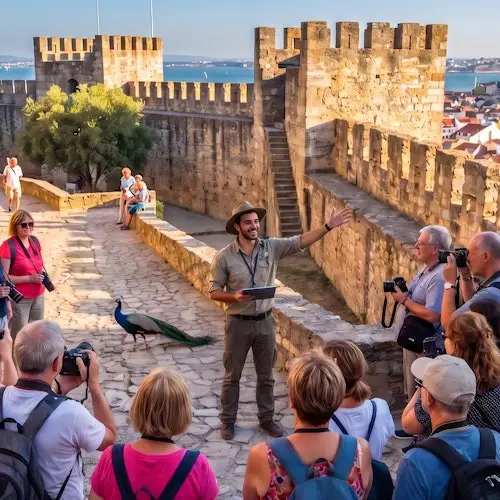 Lisboa: Visita guiada a pie + Entrada al Castillo de San Jorge