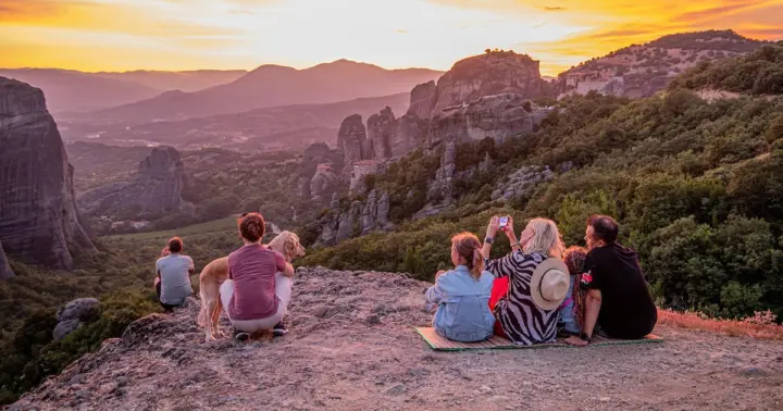 Desde Atenas: 3 días en Meteora y Delfos con visitas guiadas y hotel