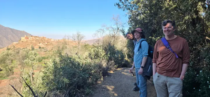Atlas mountains hike with waterfalls & 3 valleys day trip