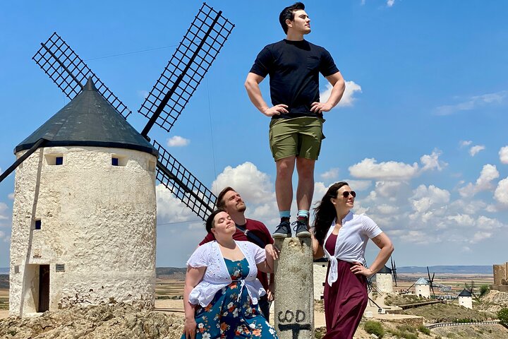 Tour los Molinos del Quijote de la Mancha y Toledo con Almuerzo