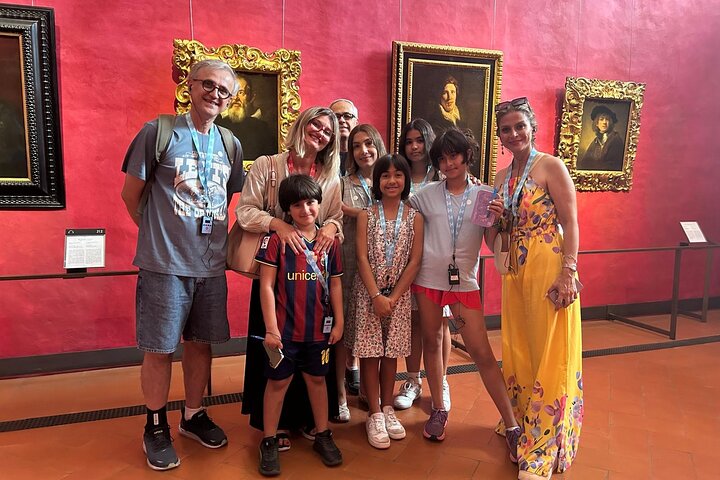 Visita en grupo pequeño a la Galería de los Uffizi con guía