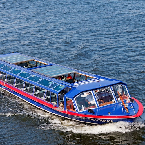 Amsterdam: Blue Boat Canal Cruise