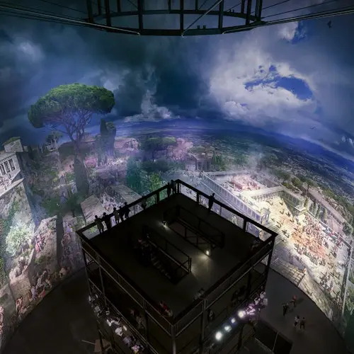 Museo de Pérgamo. Das Panorama: Exposición de Yadegar Asisi