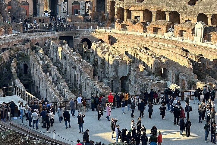 Coliseo, Colina Palatina y el Foro Romano con Audioguía