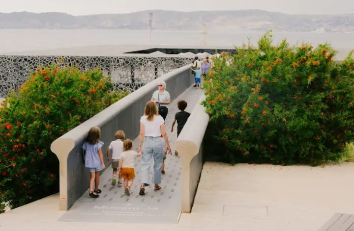 Entrada rápida al Museo Mucem con audioguía Le Panier en Marsella