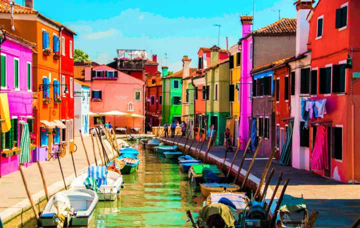 Venecia: tour de medio día por la laguna a Murano y Burano