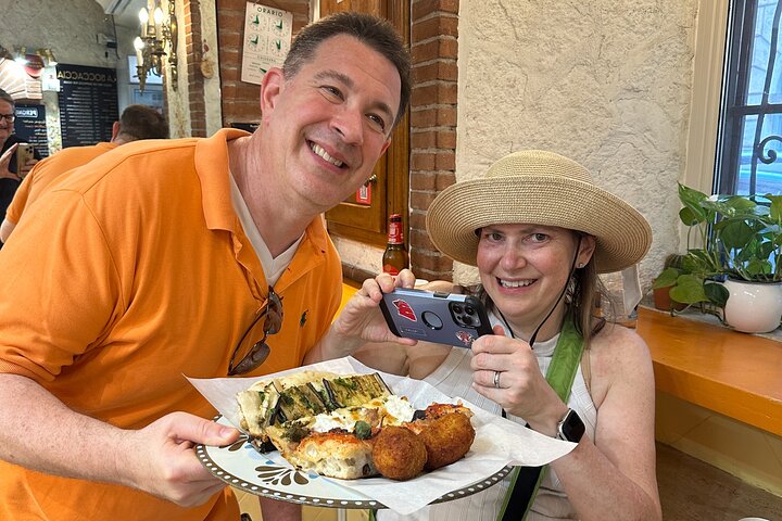 Tour gastronómico por la calle Trastevere Roma, para grupos pequeños