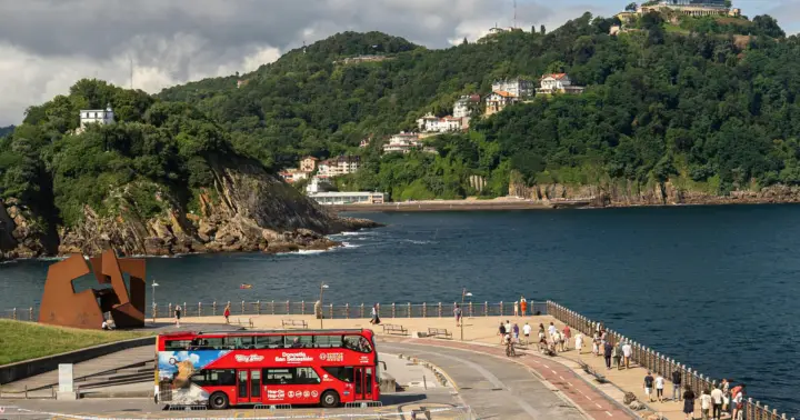 San Sebastián: tour de la ciudad en autobús turístico