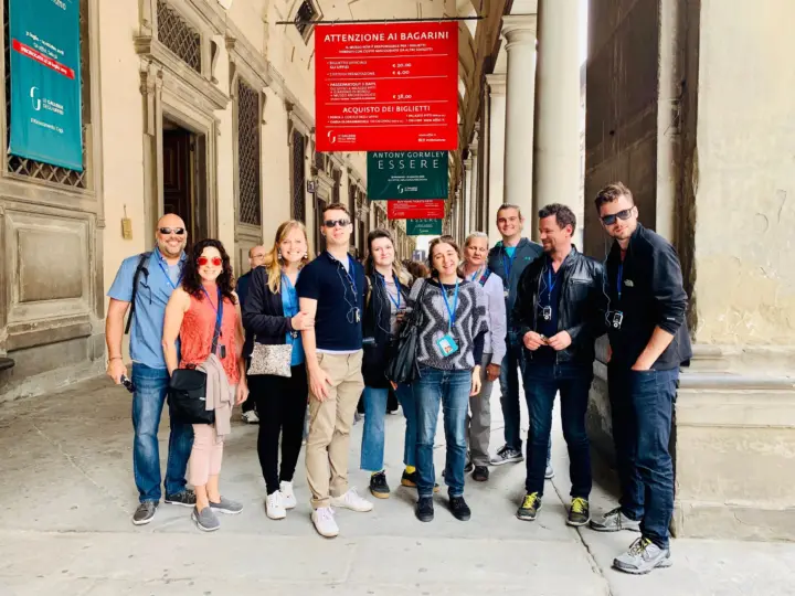 Florencia: Galería de los Uffizi Visita guiada en grupo reducido con ticket de entrada