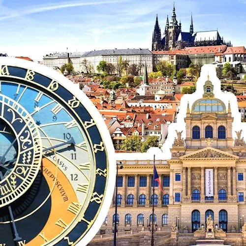 Castillo de Praga: Museo Nacional y Torre del Reloj Astronómico