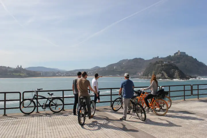 Ruta en bici por San Sebastián