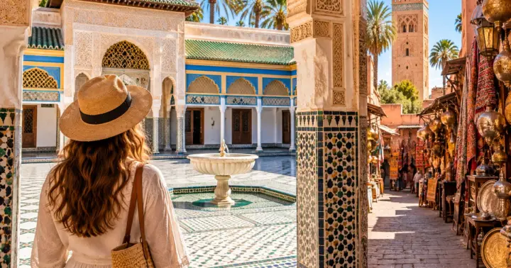 Marrakech: tour por el Palacio de la Bahía, las tumbas saadíes y la medina oculta