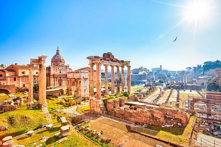 Tour a pie por el Coliseo, el Foro Romano y la Colina Palatina
